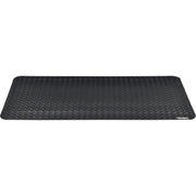 24" W x 48L Diamond Plate Ergonomic Anti Fatigue Mat by Global Industrial – 24" W x 48L, Vinyl, Black, Model 39267090020000400