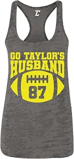 Go Taylor's Husband - Funny Singer Sports Women's Racerback Tank Top