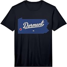 Dormont Pennsylvania PA Map Performance T-Shirt