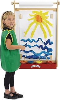 Colorations Wall Easel with Mounts, Magnetic Dry-Erase & Chalkboard