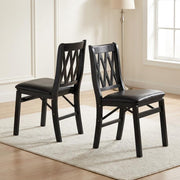 Furnifact Black / 2 Chairs
