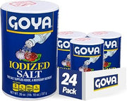 Goya Foods Iodized Salt, 26 Ounce (Pack of 24)