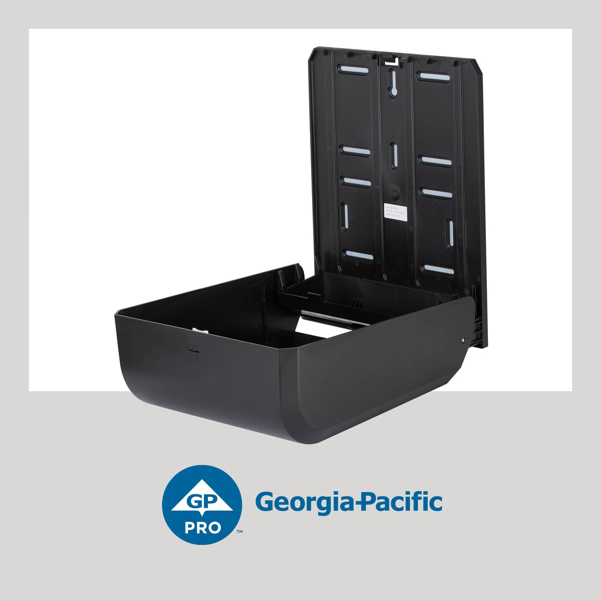 Combi-Fold Paper Towel Dispenser by Georgia-Pacific – 37.3 X 47.8 X 100 Inch, Plastic, Black, Model 56650A