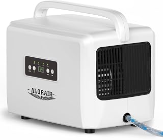ALORAIR 70 Pints Energy Star Crawlspace Dehumidifier Up To 1000 Sq.Ft. | Portable, Compact, Auto Defrost, Memory Start, with Drain Hose, for Basement, Commercial, Industry, 6-Year Limited Warranty