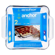 Oven Basics Casserole Dish 2 Quart Clear by Anchor Hocking – 2-Quart, 1.8927 liters, Glass, Clear, Model 13381934