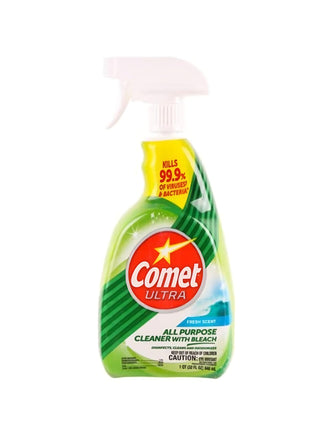 All Purpose Cleaner with Bleach Fresh by Comet – 32 Fl Oz (Pack of 1), No Color, Model 16529608603