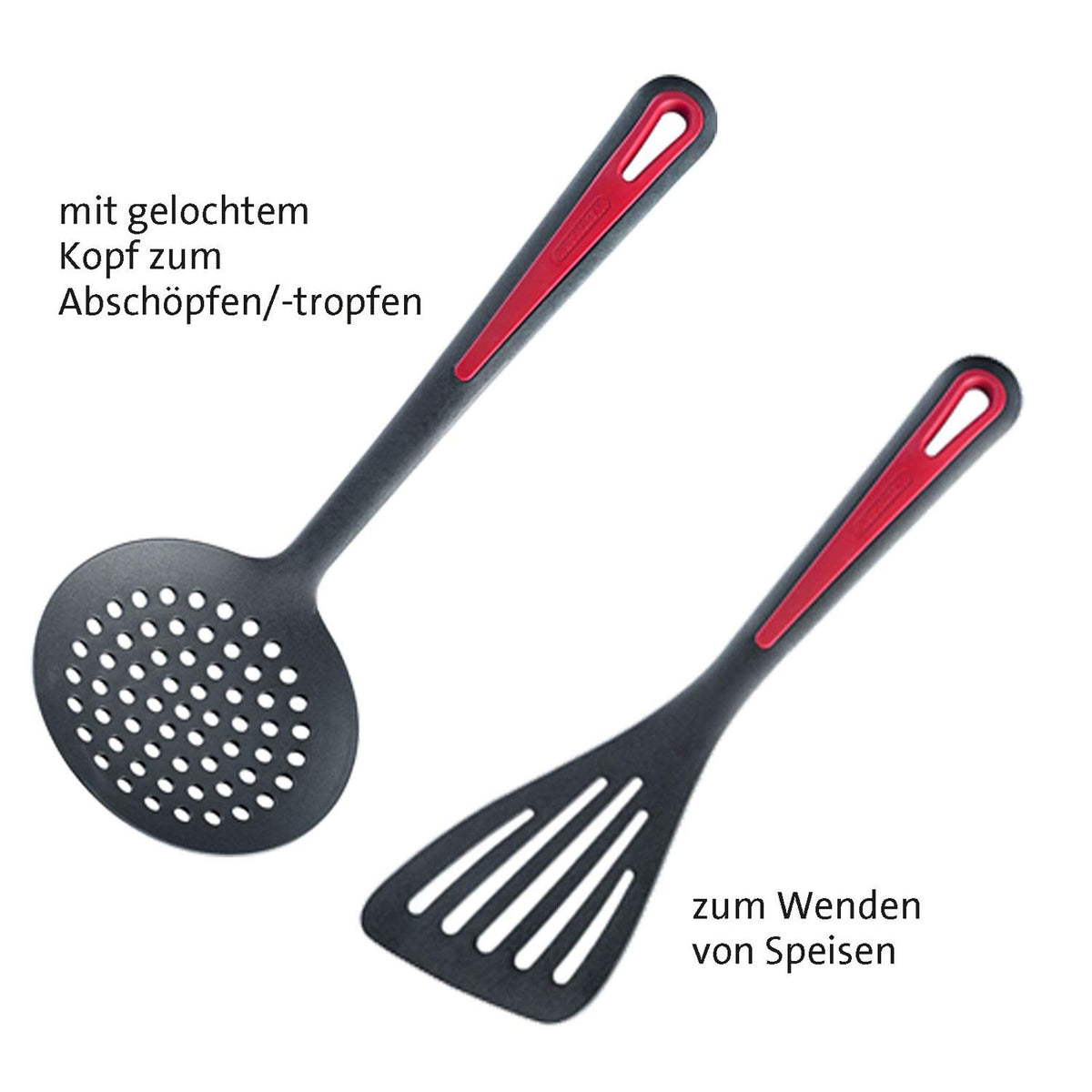Kitchen Utensil Set Plastic by Westmark – Medium, Plastic, Gallant, 6 Pieces., Model 290022E6