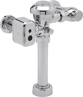Zurn ZEMS6000AV-HET.0014 AquaVantage® ZEMS-is Smart, Exposed Sensor Hardwired Diaphragm Water Closet Flush Valve 1.28 gpf in Chrome
