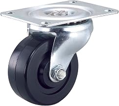 Light Duty Swivel Plate Caster 4 Rubber Wheel