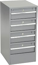 Global Industrial 4 Drawer Workbench Pedestal W/Built-In Base