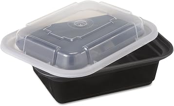 PACTIV Versatainer Foodcontcombo 12Oz Ppblk Rct, 150 CS