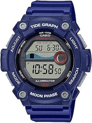 Casio WS1300H Series | Digital Watch | 100 Meter Water Resistance | LED Backlight | 1/100 SEC Stopwatch | Tide Graph | Coundtown Timer | LED Light | Multi Function Alarms | 10 Year Battery