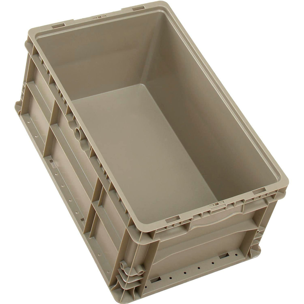 Straight Wall Container Solid Gray by Monoflo – Polyethylene (PE), Gray, Model NRSO2415-11 Gray