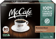 Premium Roast Coffee Pods by McCafe – 1 Count (Pack of 80), Pack of 80
