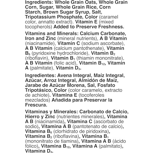 Cheerios Multi Grain / 20.6 Ounce (Pack of 4) / 4 Cold Cereal