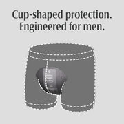 Men Guards Maximum Absorbency - 52 Count by Depend – One Size Fits All, Synthetic Blend, Beige, Pack of 2