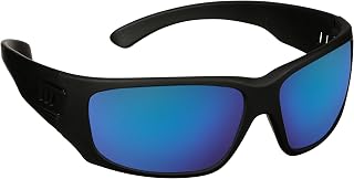3M Safety Glasses, Maxim Elite 1000, Blue-Violet Mirror Lens, Black Frame | Anti-Fog/Anti-Scratch Coating, UV Protection, Polycarbonate Lens, 1 Pair, MXE1029AF-BLK