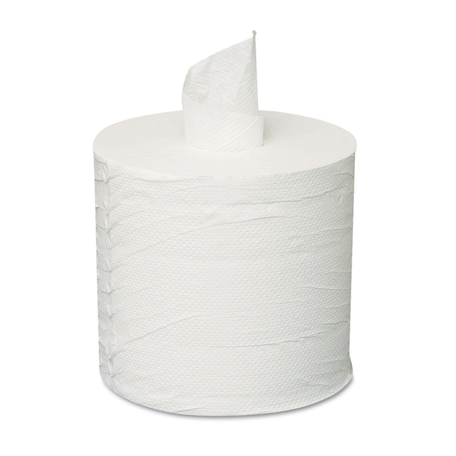 General Supply NP-5505 Centerpull Towels, 2-Ply, White (Case of 6 Rolls)