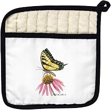 Betsy Drake PT051 Tiger Swallowtail Butterfly Pot Holder