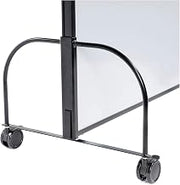 Global Industrial U-Leg Kit with Caster, 24" W x 16-3/4"H, 3" Dia Casters