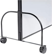 Global Industrial U-Leg Kit with Caster, 24" W x 16-3/4"H, 3" Dia Casters