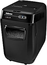 Fellowes Automax 200c Auto Feed Cross-Cut Shredder, 200 Auto/10 Manual Sheet Capacity