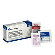 Antiseptic Pack by First Aid Only – 1 Count (Pack of 1), Non-woven fabric (e.g., polyester or polypropylene), White, Model 12-055