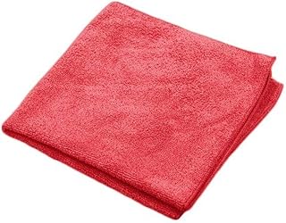 Hospeco Microfiber Towel 16X16 RED 300 GSM, 18 DZ/MC