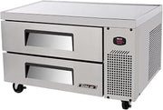 36" S/S Chef Base Cooler w/ 2 Drawers - 6.1 CuFt