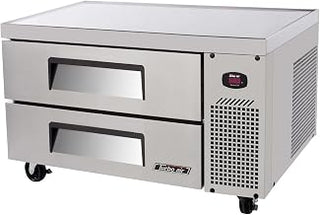 36" S/S Chef Base Cooler w/ 2 Drawers - 6.1 CuFt