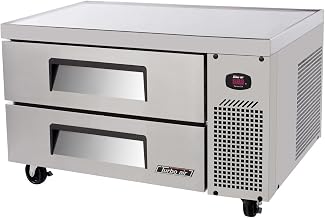 36" S/S Chef Base Cooler w/ 2 Drawers - 6.1 CuFt
