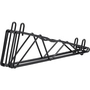 18" Double Arm Shelf Bracket Black Epoxy by Nexel – Steel, Black, Model DAB18B