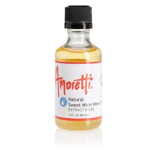 Natural Sweet Mirin Wine Type Extract by Amoretti – 2 Ounce