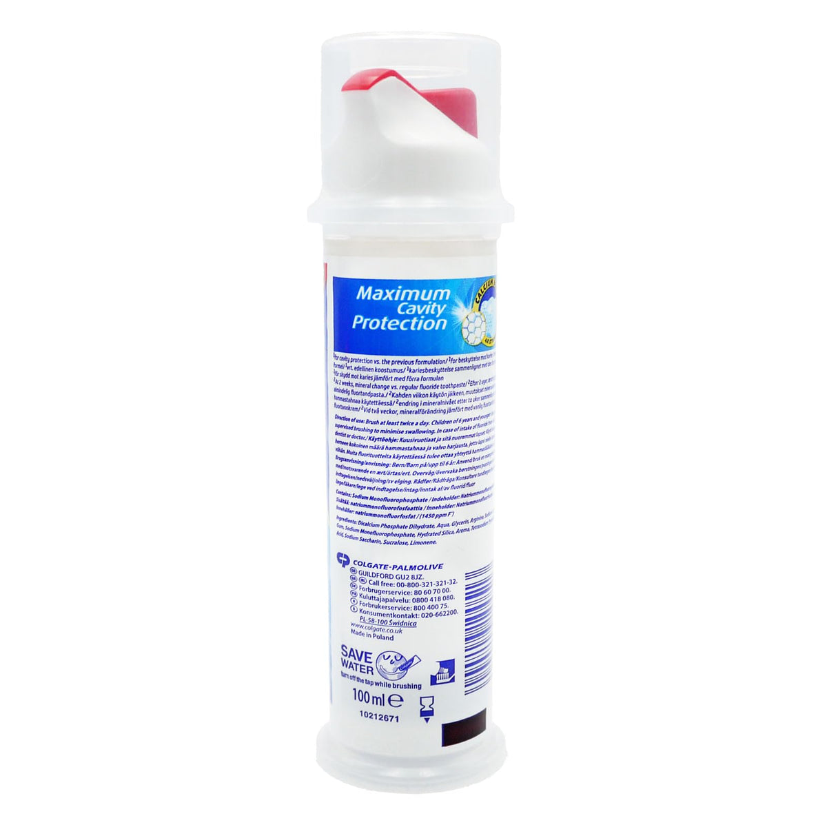 Toothpaste 100ml by Colgate – 3.38 Ounce (Pack of 1), Multicolour, Model 35999