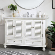 Elegant Decor 48" - Single / White / Contemporary Bathroom Vanities