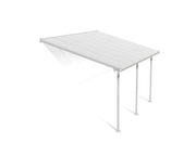 Canopia Feria 10' x 14' Patio Cover Canopy Awning by Palram – 10' x 14', Polycarbonate, White, Model 702721