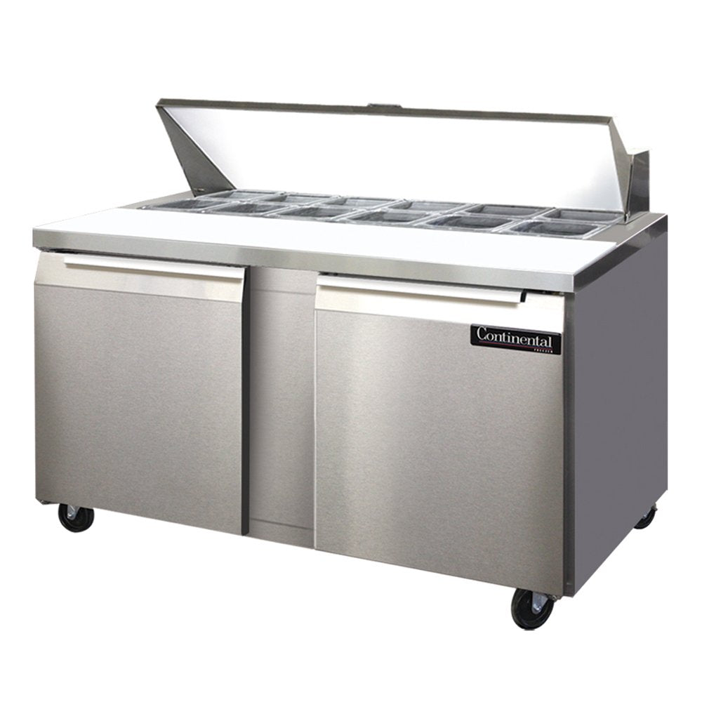 SW60-16 Sandwich Unit by Continental Refrigerator – 17.0 cubic_feet, stainless_steel