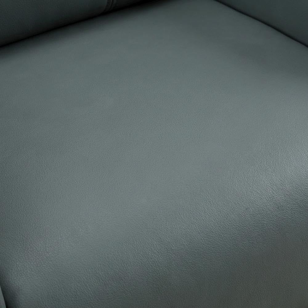 Upholstered Power Lift Massage Recliner with Heat by Furnifact – Foam,Metal,Plastic,Fabric,Leatherette, Grey