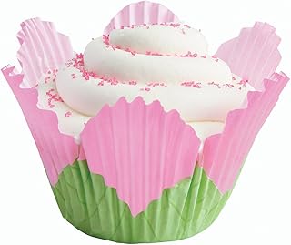 Wilton Standard Cupcake Liner Baking Cups, 24 Count, Pink Petal