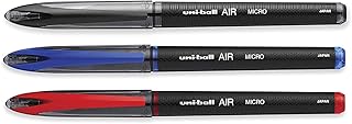 Uni-Ball Air Porous Point Pens, Micro Point (0.5mm), Assorted, 3 count