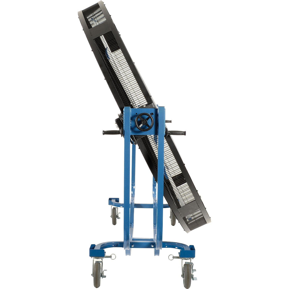 8' Large Mobile Industrial Cooling Fan by Global Industrial – Aluminum Alloy, Black/Blue, Model PMF-800G