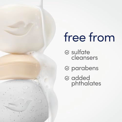 Dove 3.75 Ounce (Pack of 6) / Deep Exfoliating / Grey Soaps