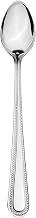 Thunder Group SLNP005 Iced Tea Spoon, 7.4", 18/0 Stainless Steel, Mirror-Finish, Jewel, Pack of 12