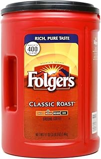 Folgers Classic Roast Ground Coffee (51 Ounce .), Roast Ground Coffee, 51 Ounce