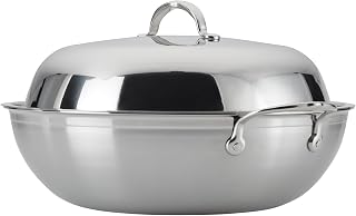 Hestan ProBond Forged - Professional Clad Stainless Steel Wok, 14-Inches, Induction Compatible