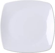 Yanco ML-2107 Mainland 6 3/4” X 1/2" SQUARE PLATE WITH ROUNDED CORNER