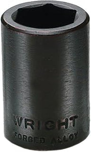 Wright Tool 11mm 1/2" Dr. 6 Pt. Std. Metric Impact Socket