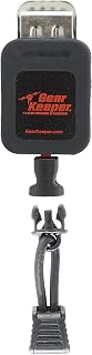 Gear Keeper Fire Microphone Keeper, Lapel Radio Mic Holder (RT2-4083) | High temp mic retractor for fire & rescue, alligator clip mount, firefighter accessories, 20" ext, 12oz retraction, USA made