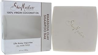 Shea Moisture 100% Virgin Coconut Oil Clay Shampoo Bar, 4.5 Ounce (Pack of 1)