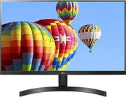 LG IPS Monitor 27" FHD (1920 x 1080) Display, 75 Hz Refresh Rate, Borderless Frame, Smart Energy Saving, Dual HDMI, FreeSync - Black